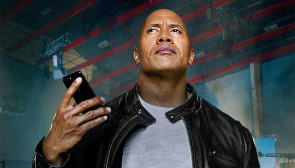 dwayne jonshon, the rock, apple, dominate the day, siri