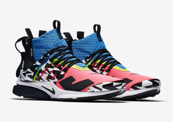 nike presto acronym mid, sneaker drops, nike sneakers, sneakers for men